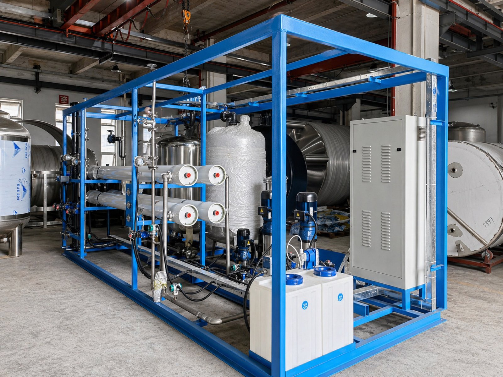 6T Reverse Osmosis System / 6吨反渗透系统