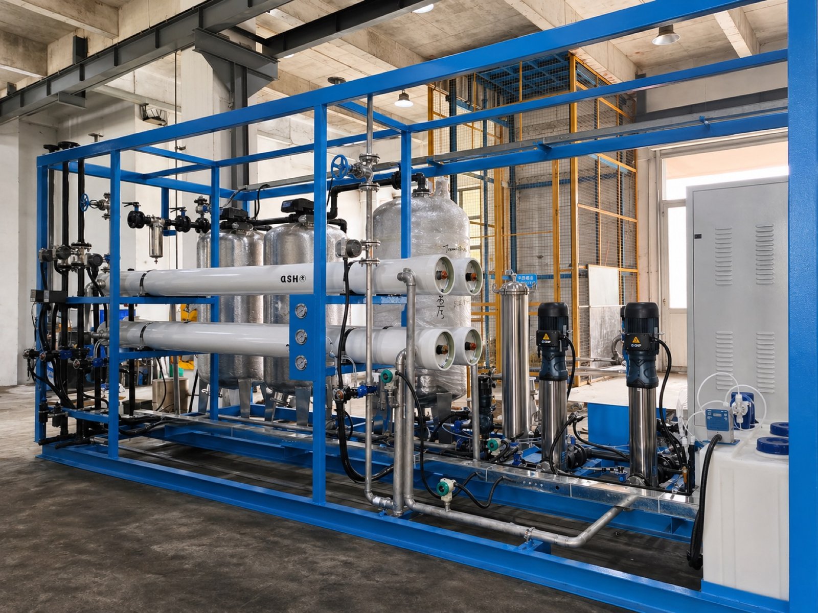 6T Reverse Osmosis System / 6吨反渗透系统