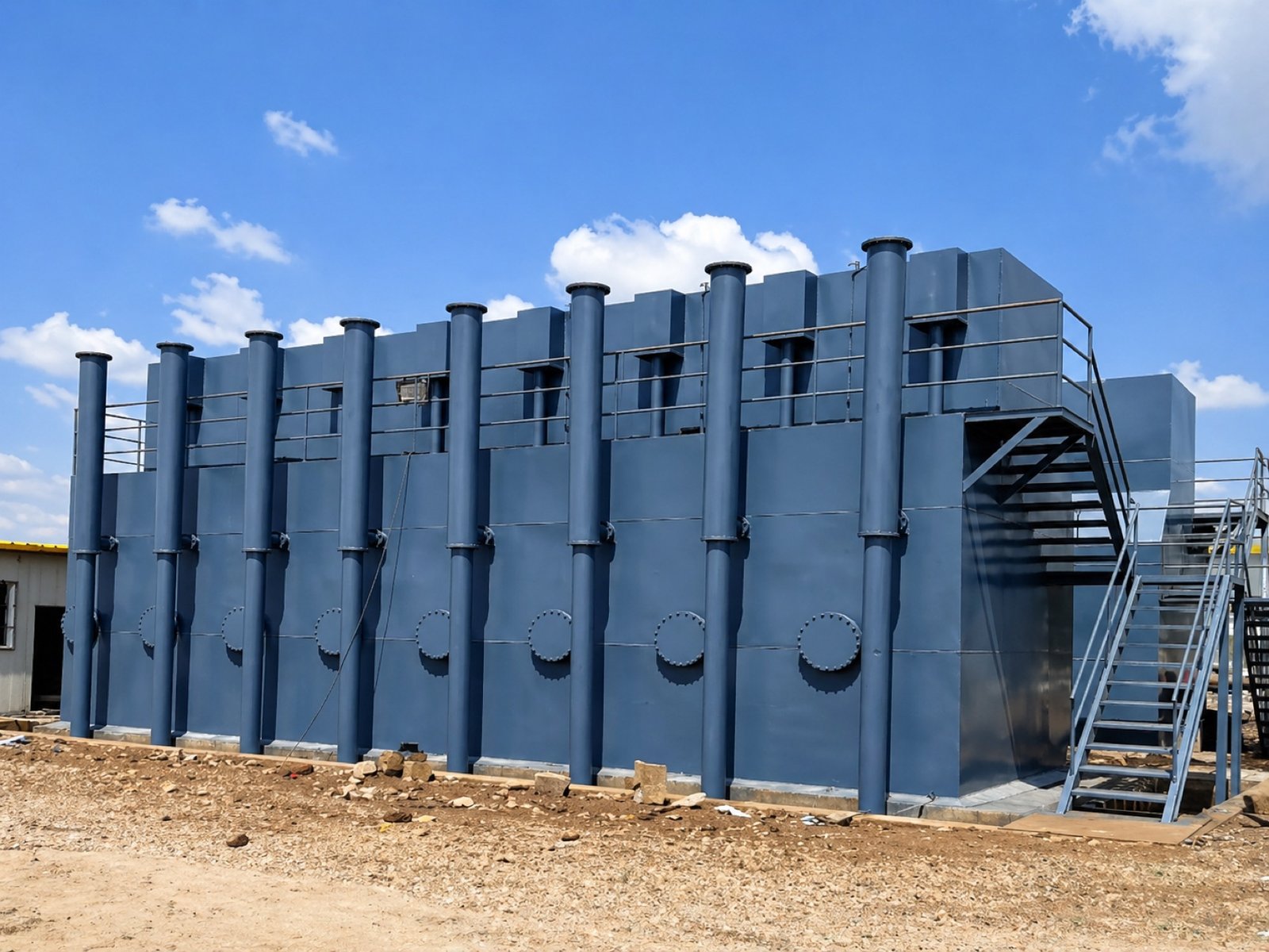 400T River Water Integrated Treatment System / 400T江河水一体化设备