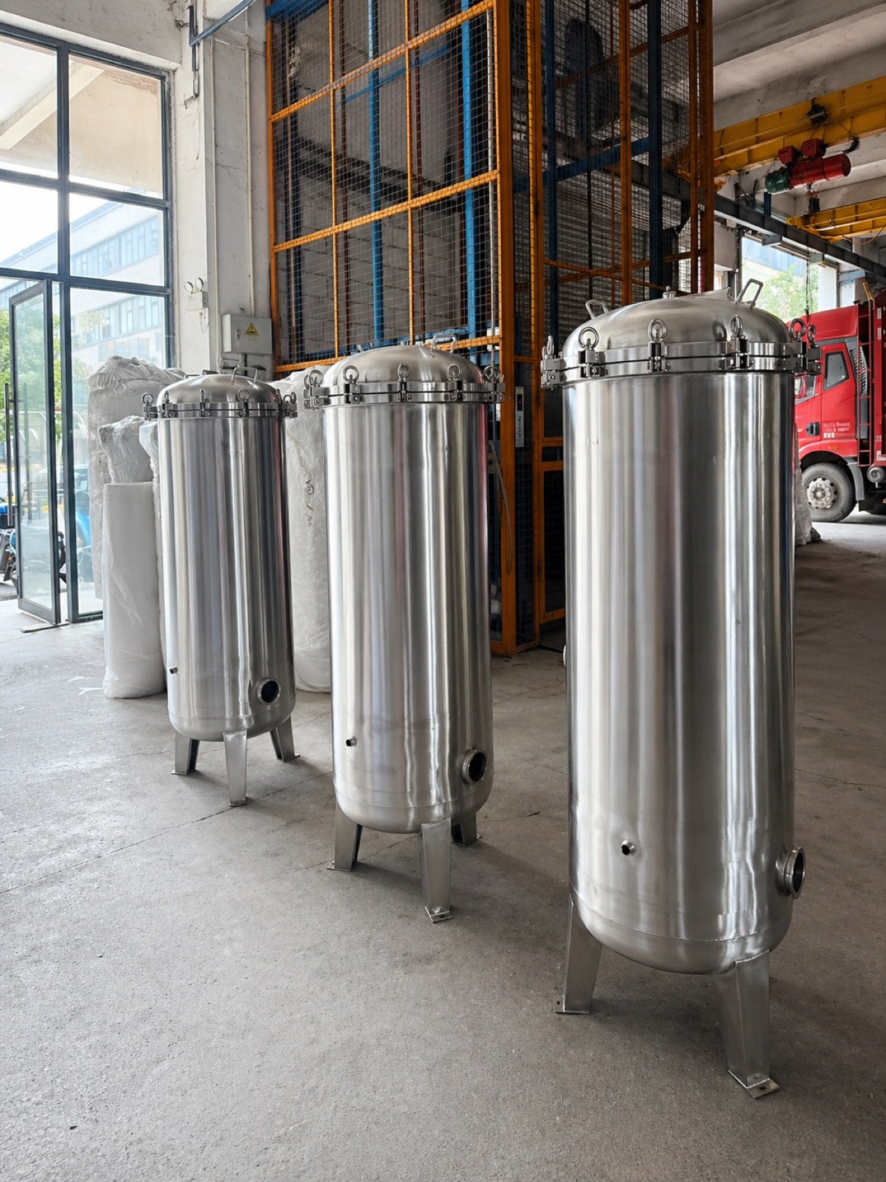Stainless Steel Cartridge Filter Housing / 精密过滤器