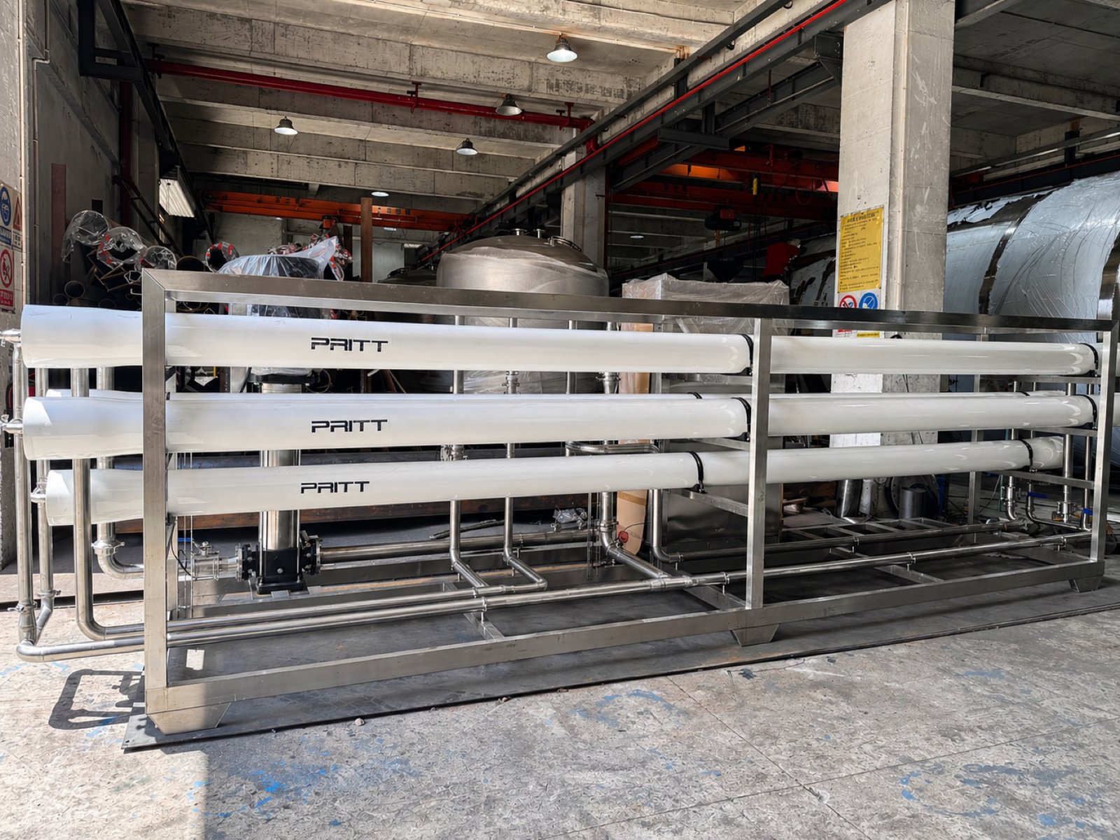Reverse Osmosis System / 实验区反渗透装置