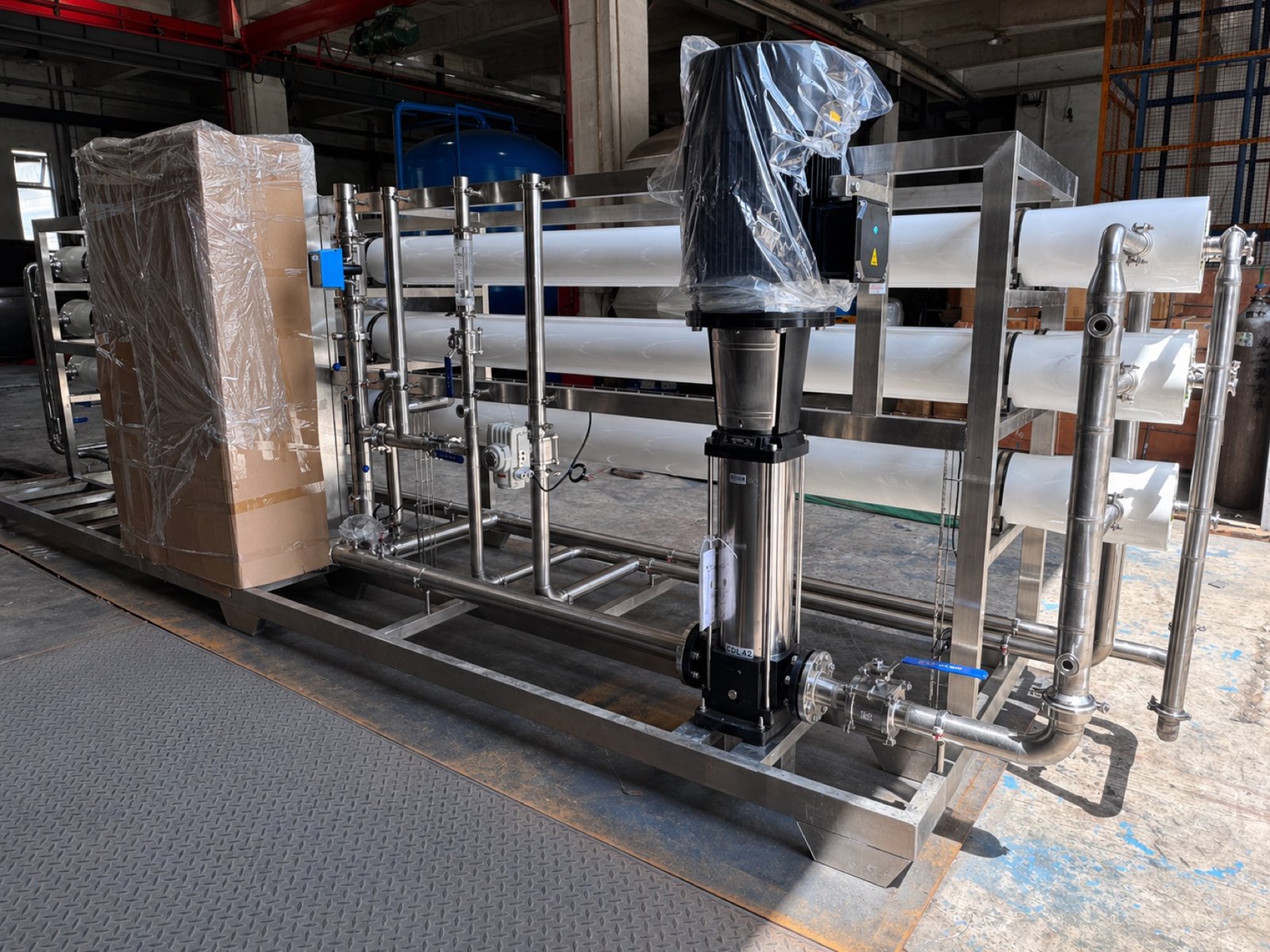 Reverse Osmosis System / 实验区反渗透装置