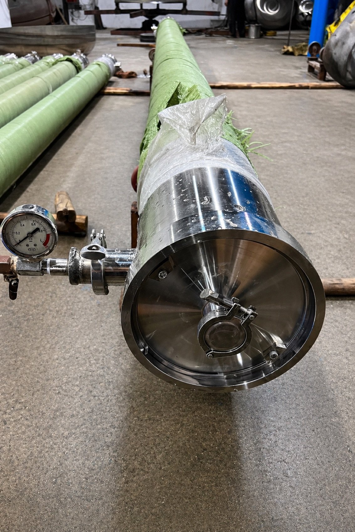 Food-Grade Stainless Steel Membrane Housing / 食品级不锈钢膜壳